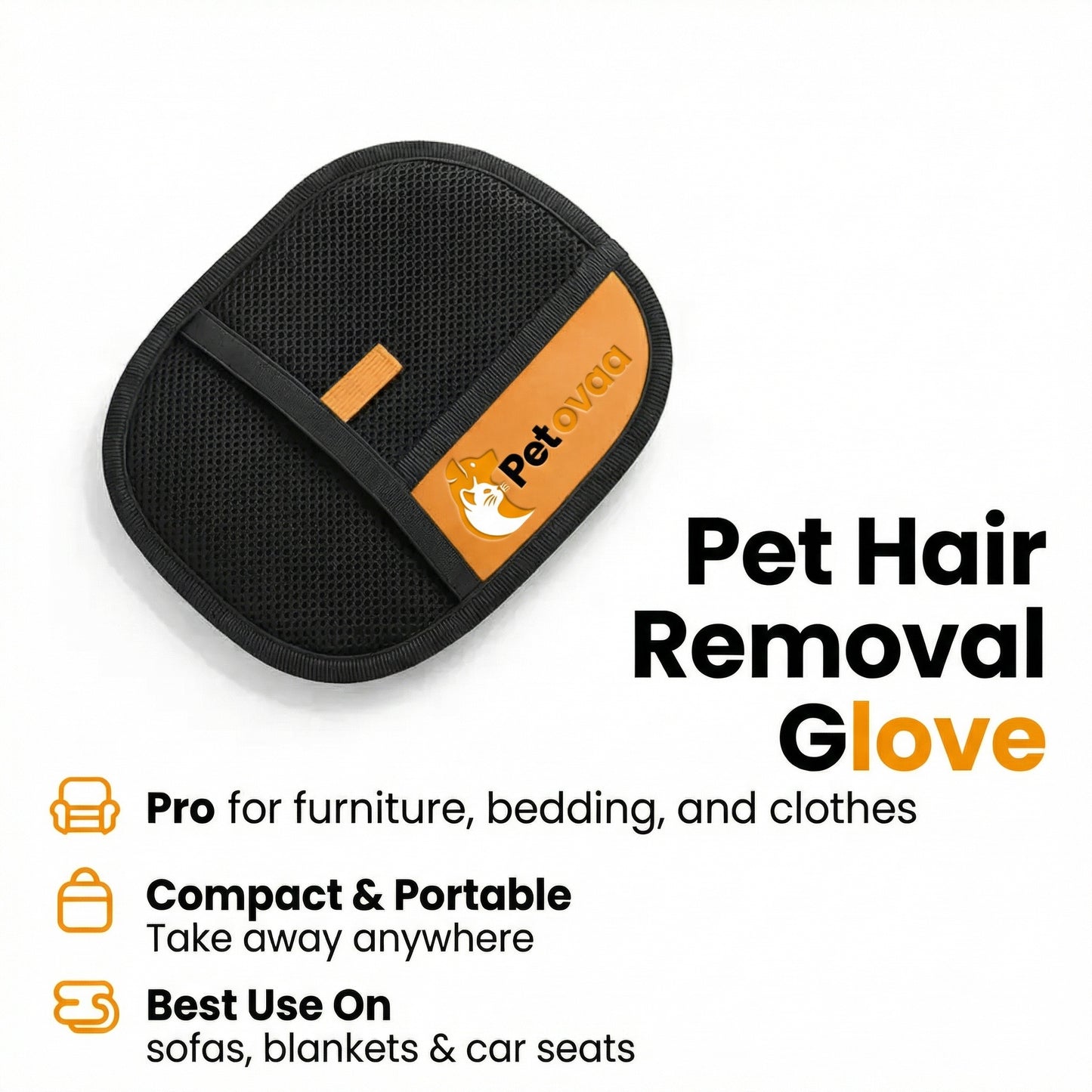 The Petovaaβ’ Pet Hair Removal Glove - BUY 1 GET 1 FREE