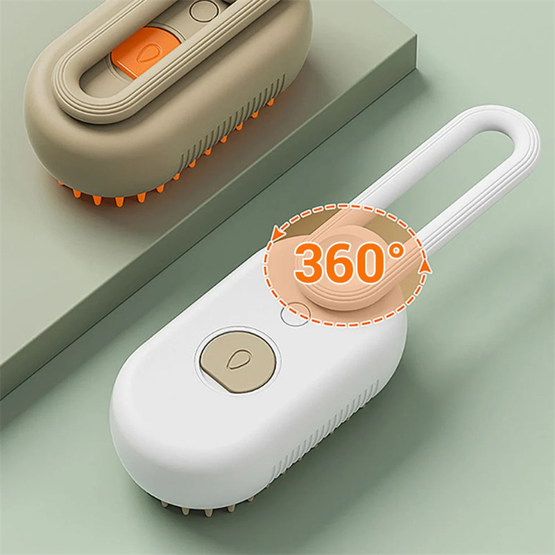 The PETOVAA™ 3-in-1 Electric Cat & Dog Steam Brush