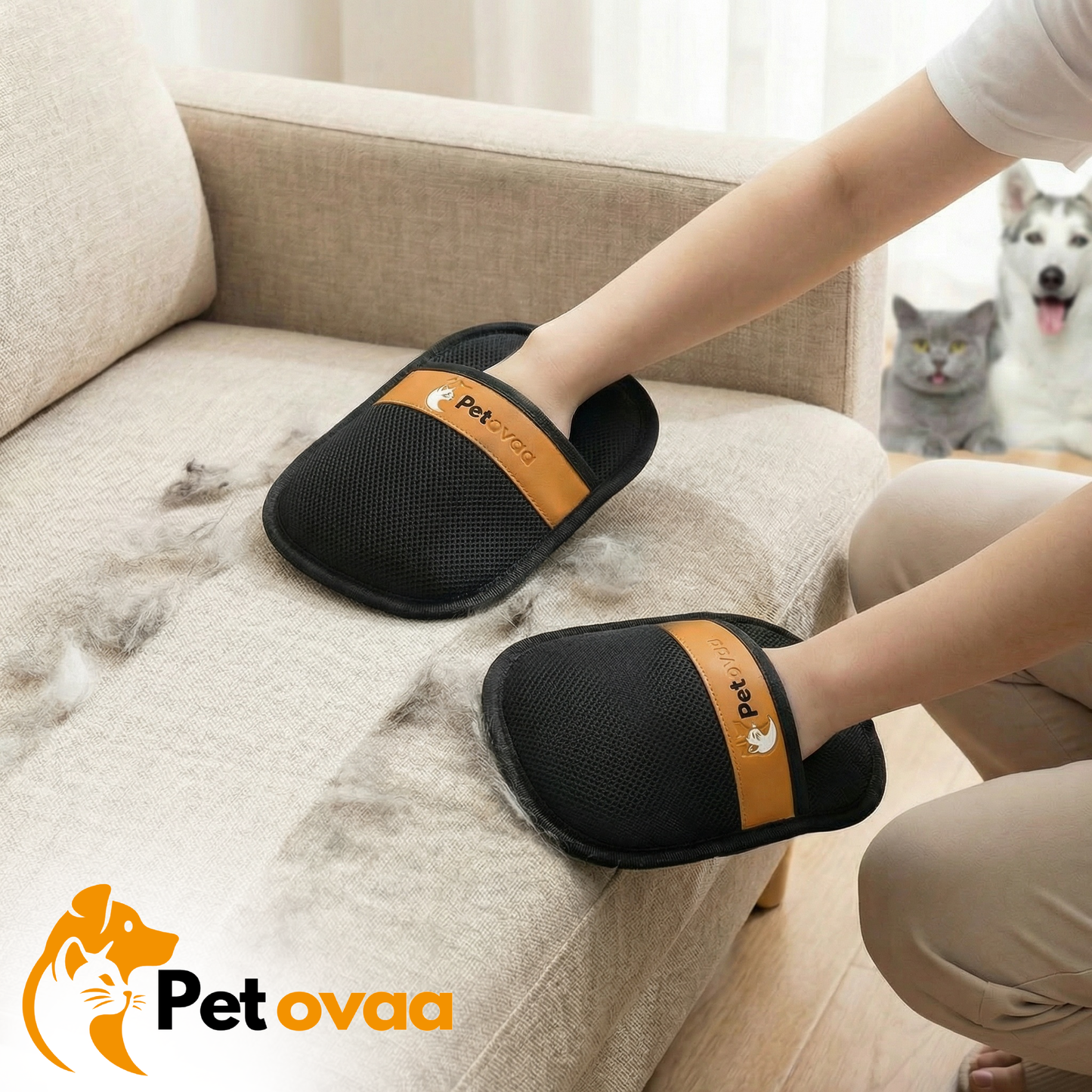 The Petovaa™ Pet Hair Removal Glove - BUY 1 GET 1 FREE