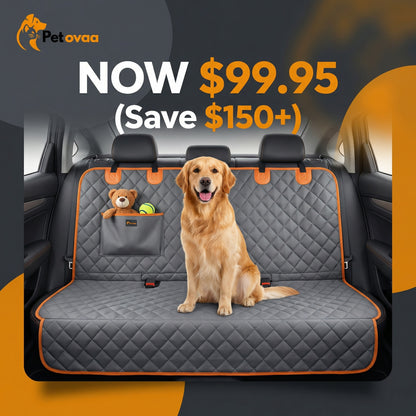 Petovaa™ Waterproof Dog Car Seat Cover
