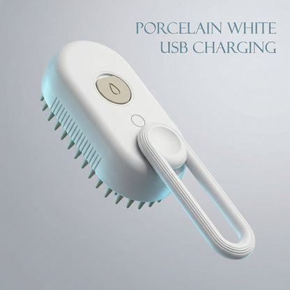 The PETOVAA™ 3-in-1 Electric Cat & Dog Steam Brush