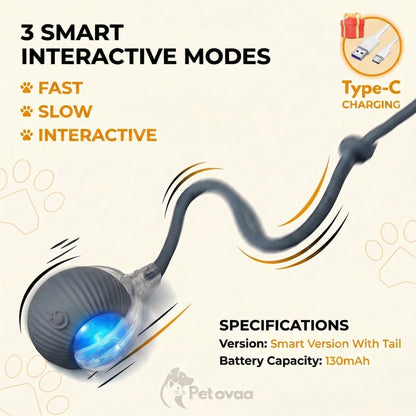 Smart Interactive Cat Ball by PETOVAA™ - BUY 1 GET 1 FREE