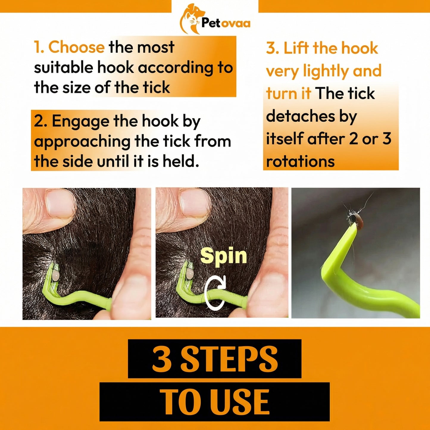 Petovaa™ Tick Remover Tool